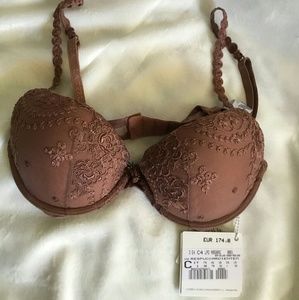 Brand New With Tags La Perla Lace Bra Mocha